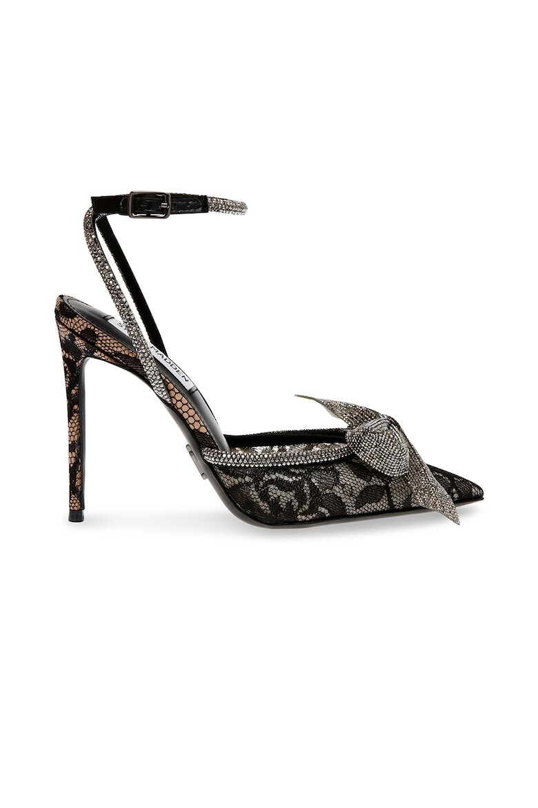 

Кружевные туфли с лентой Steve Madden, черный