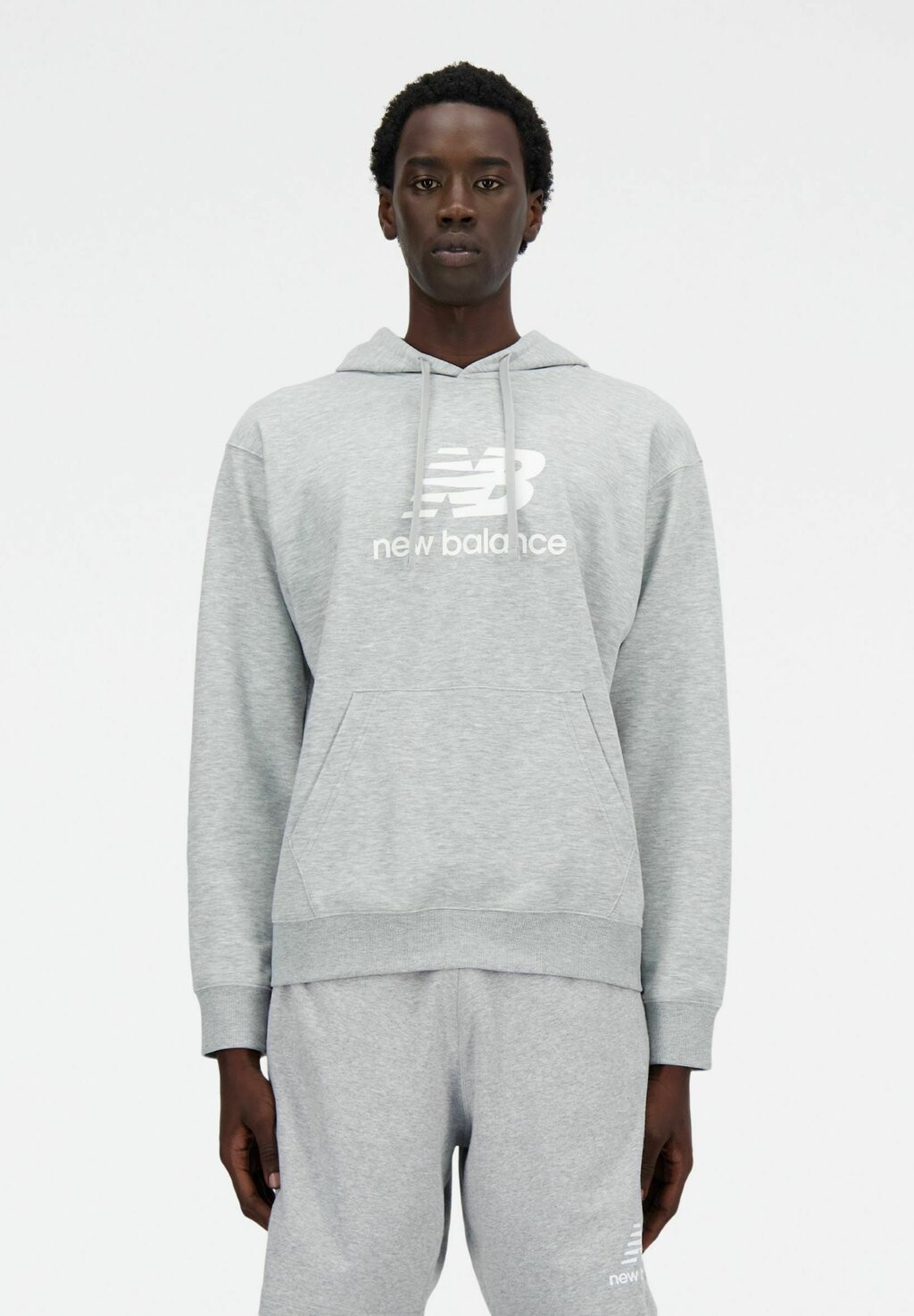 

Толстовка Essentials French Terry New Balance, цвет athletic grey