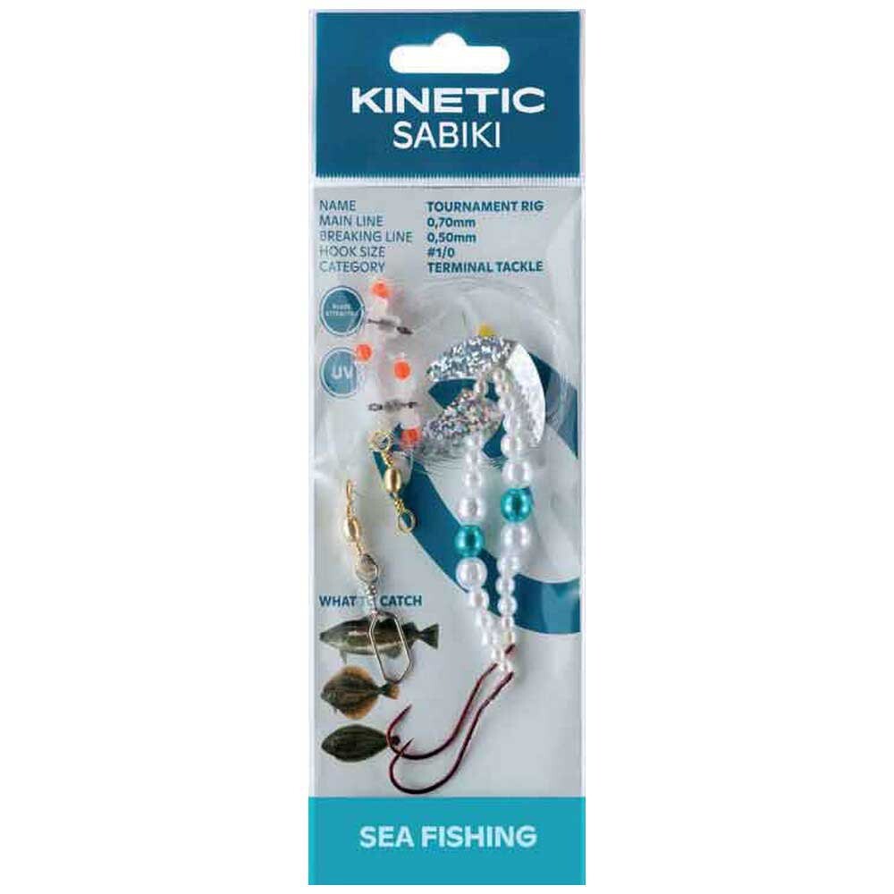 

Оснастки Kinetic Sabiki Tournament, прозрачный