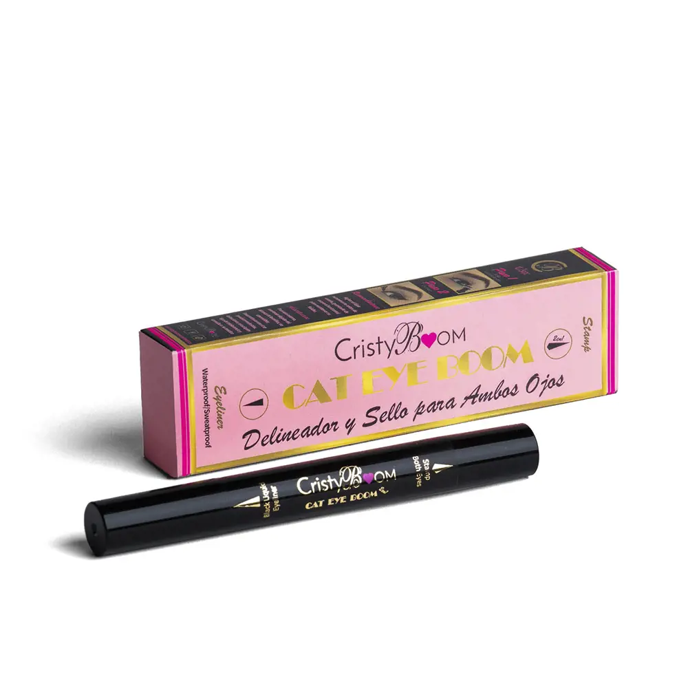 

Карандаш для глаз Cat Eye Boom Delineador Y Sello Ambos Ojos Waterproof Cristyboom, 3 гр