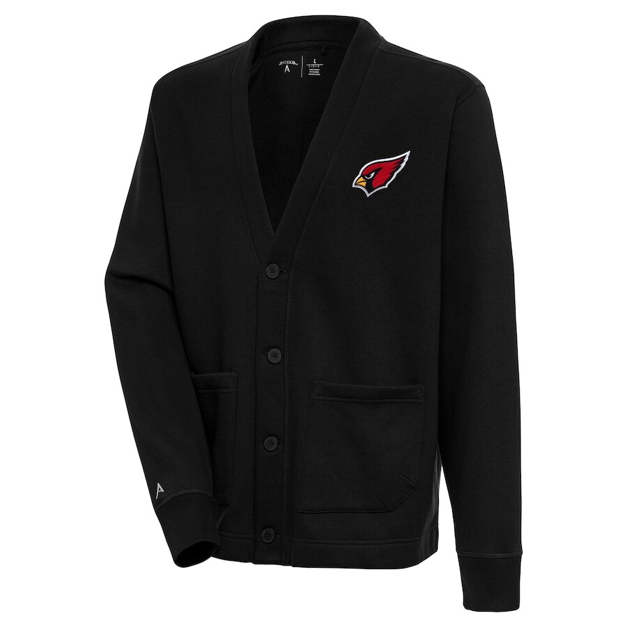 

Кардиган Antigua Arizona Cardinals, черный