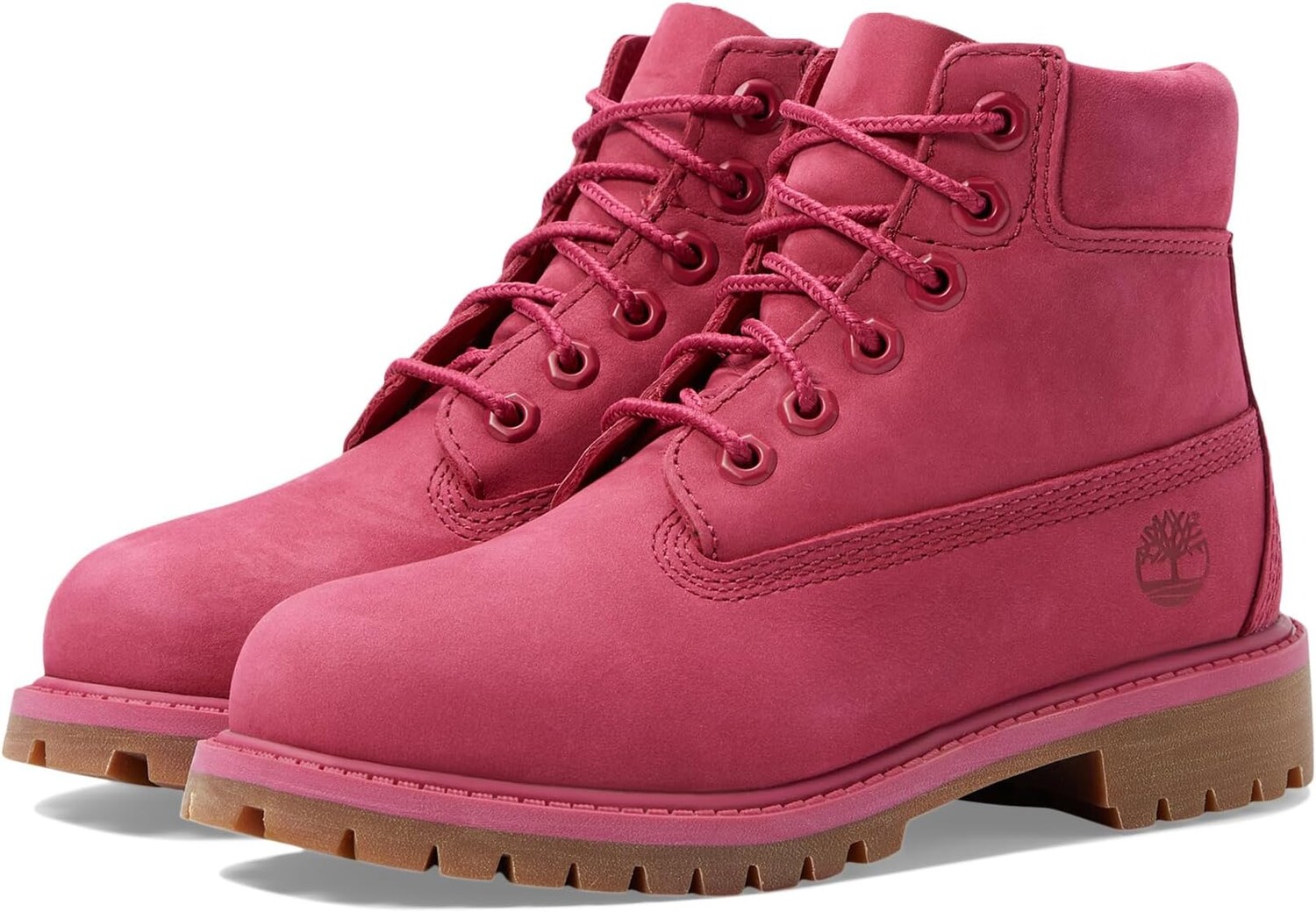 

Ботильоны 50th Edition Premium 6-Inch Waterproof Boot Timberland, цвет Dark Pink Nubuck