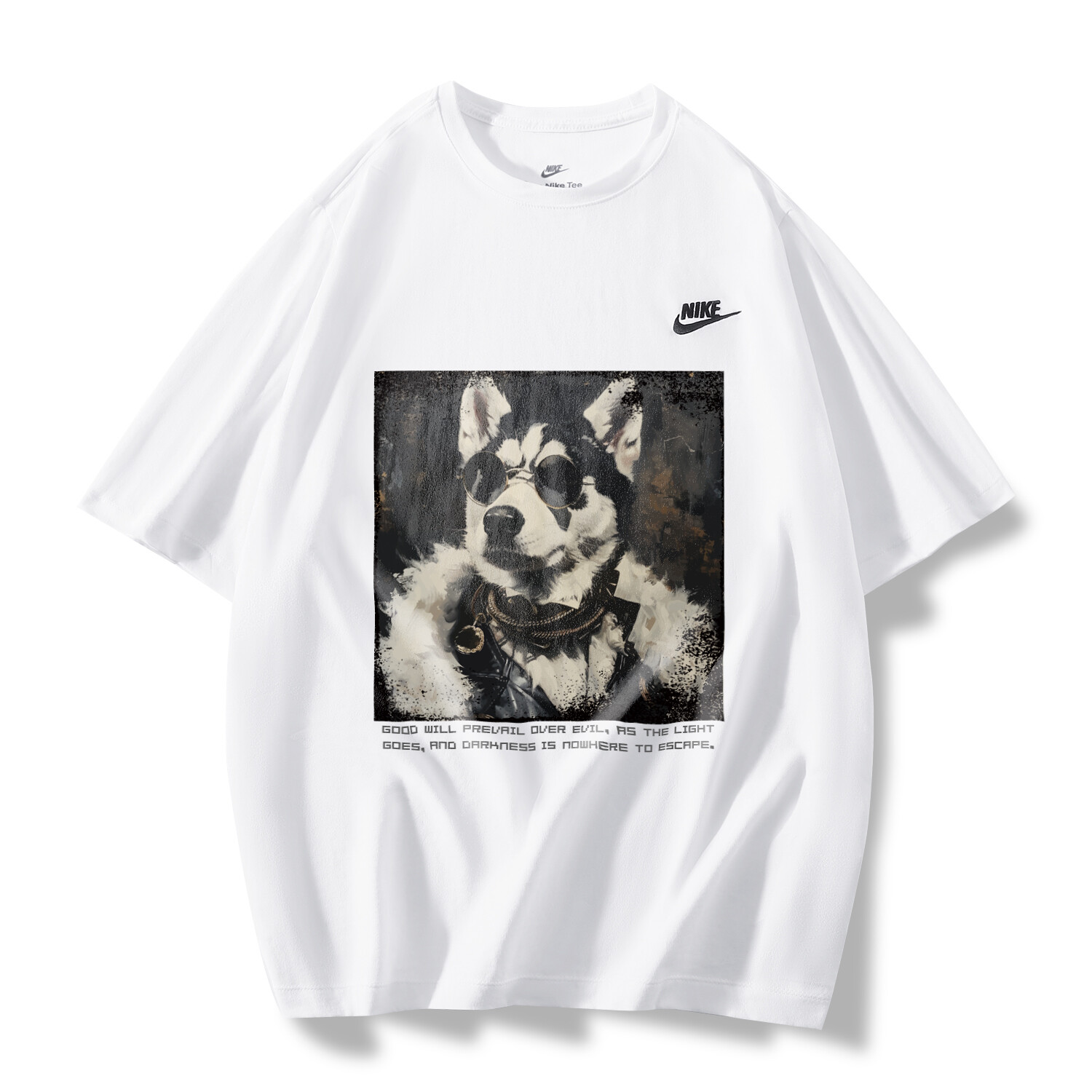 

Футболка унисекс белая Nike, белый