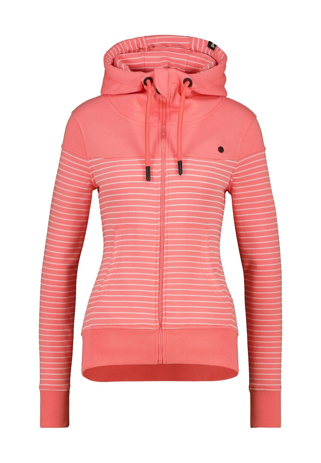 

Толстовка ПалинаАК З, капюшон, боковые карманы, женская ALIFE AND KICKIN, цвет Ocean Coral