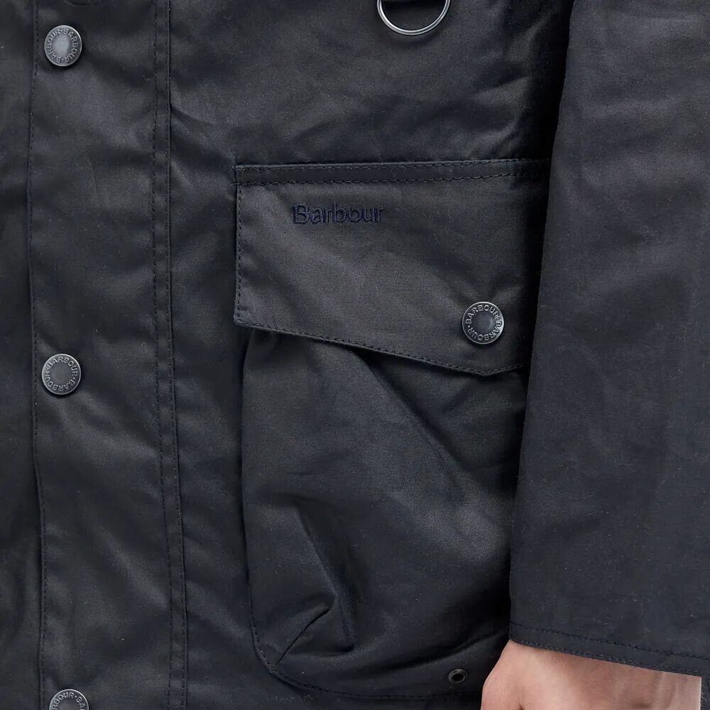 

Вощеная куртка Barbour Camouflage Utility, синий