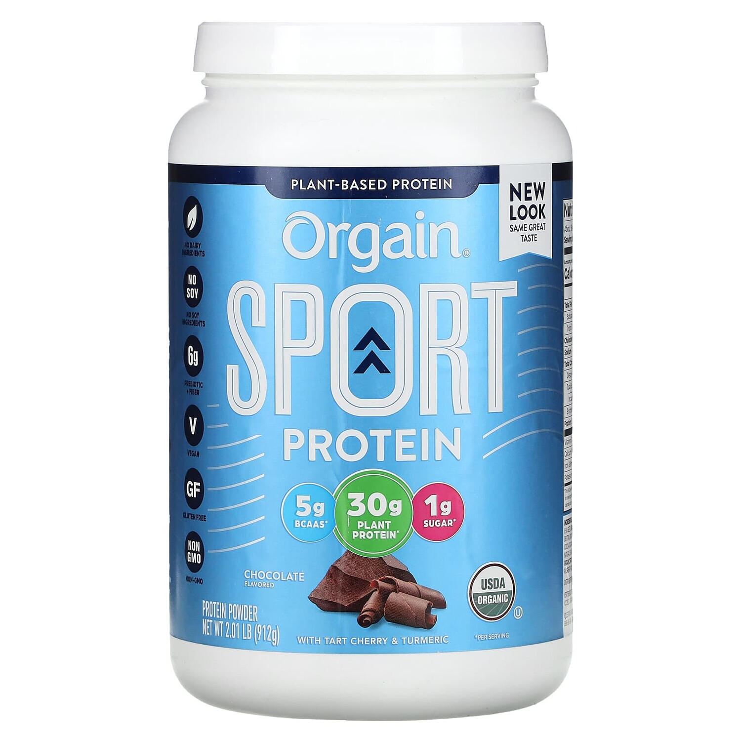 

Протеиновый порошок Sport, шоколадный, 912 г (2,01 фунта), Orgain