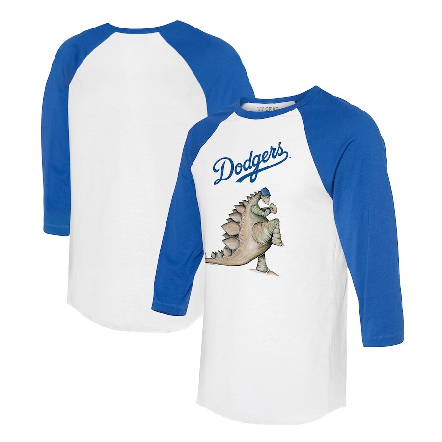 

Футболка с длинным рукавом Tiny Turnip Los Angeles Dodgers, белый
