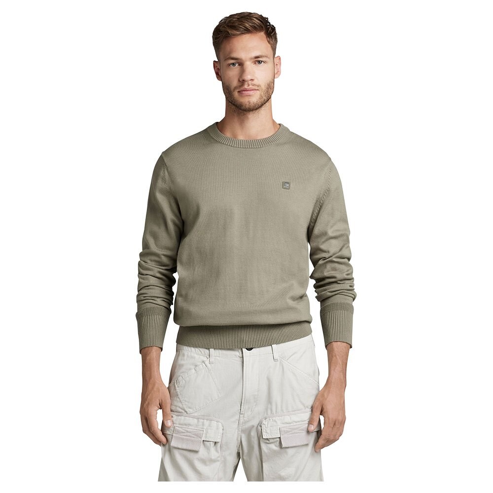 

Свитер G-Star Premium Core Round Neck, зеленый