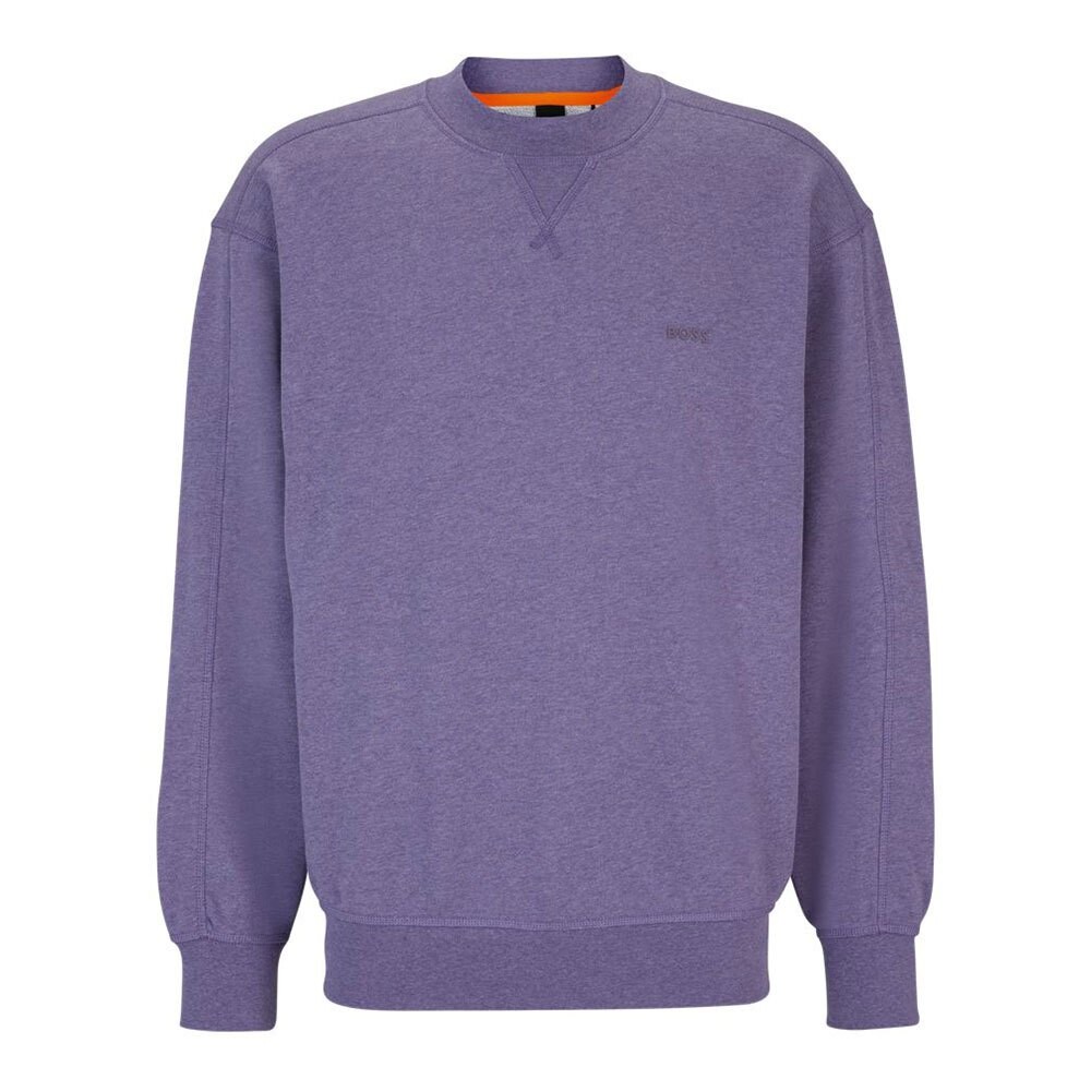 

Толстовка BOSS We Glitch Stitch 10252508, фиолетовый