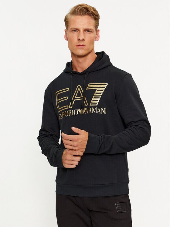 

Толстовка обычного кроя Ea7 Emporio Armani, черный