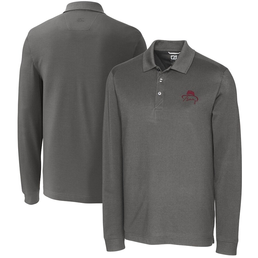 

Поло с длинным рукавом Cutter & Buck Florida State Seminoles, серый