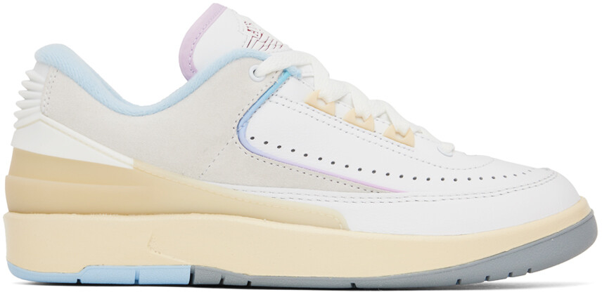 

Белые низкие кроссовки Nike Jordan Air Jordan 2 Retro
