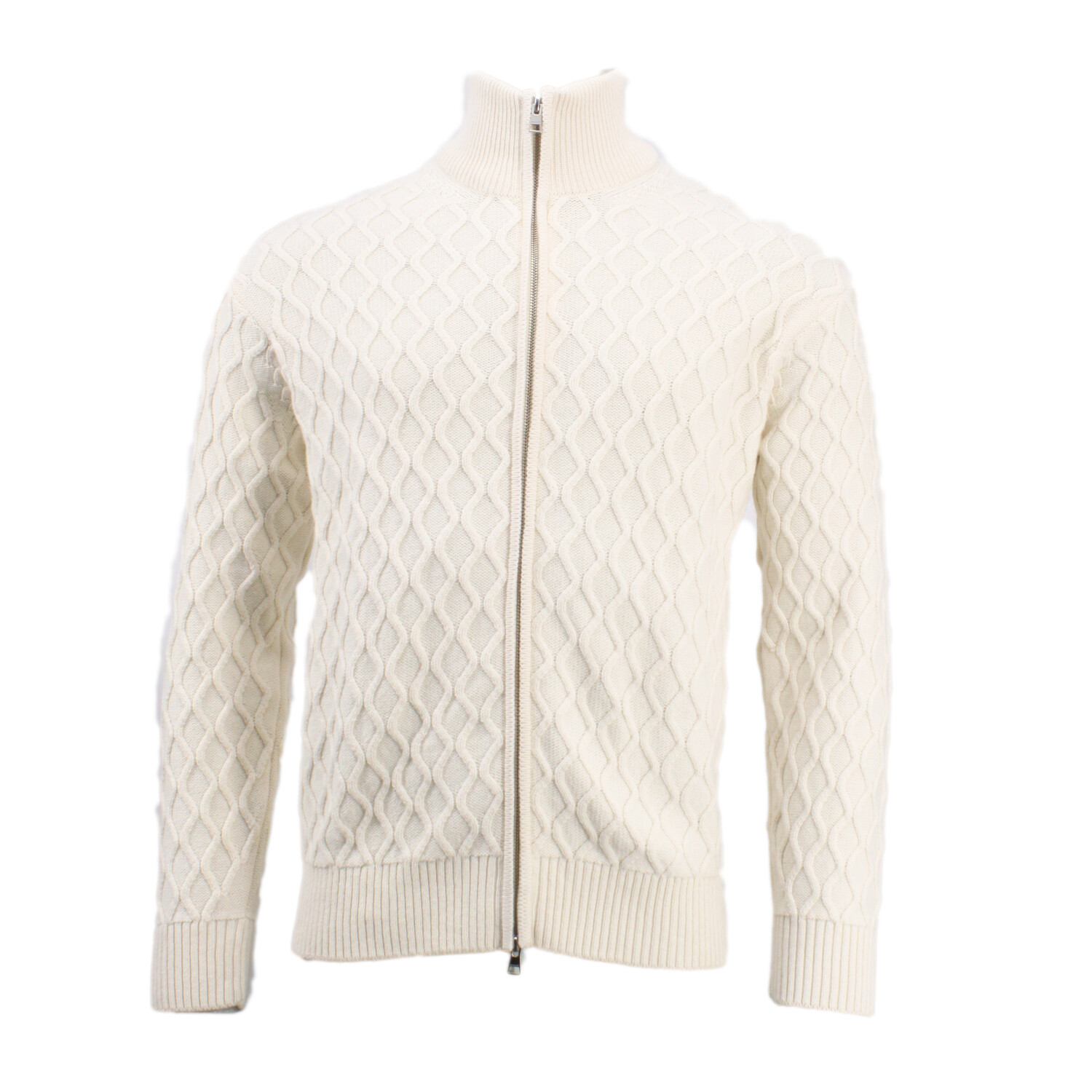 

Пуловер Gant CABLE ZIP CARDIGAN, кремовый