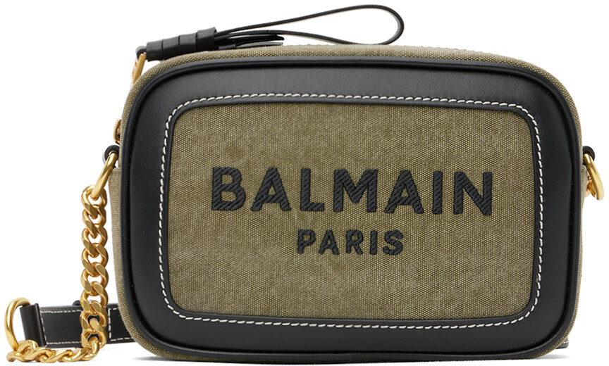 

Сумка B-Army темно-серого и черного цветов Balmain