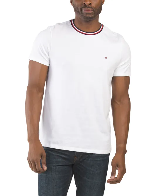 

Футболка с короткими рукавами Solo Tommy Hilfiger, белый