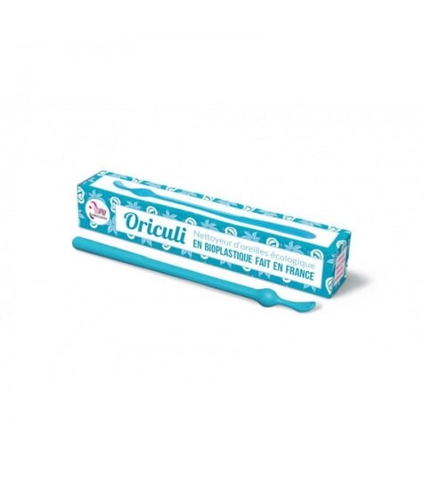 

Стик для чистки ушей Oriculi, СИНИЙ, биопластик, 1 шт, производитель Lamazuna