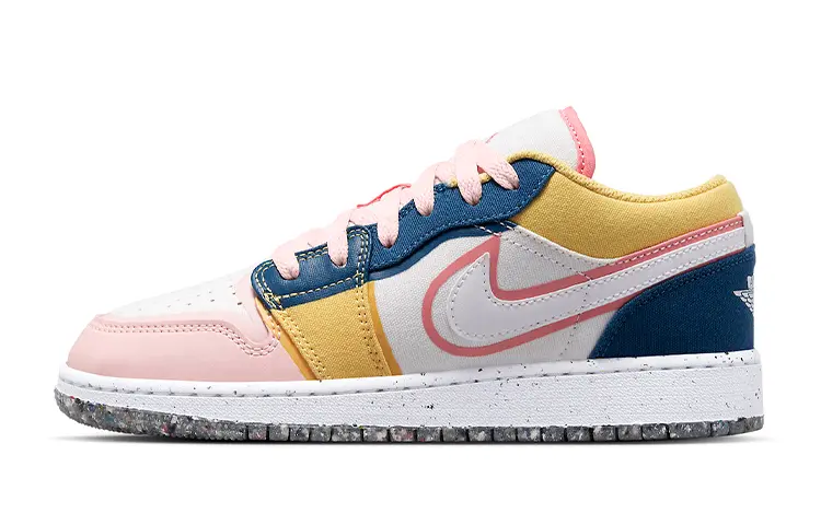 

Кроссовки Jordan 1 Low SE Multi Canvas GS