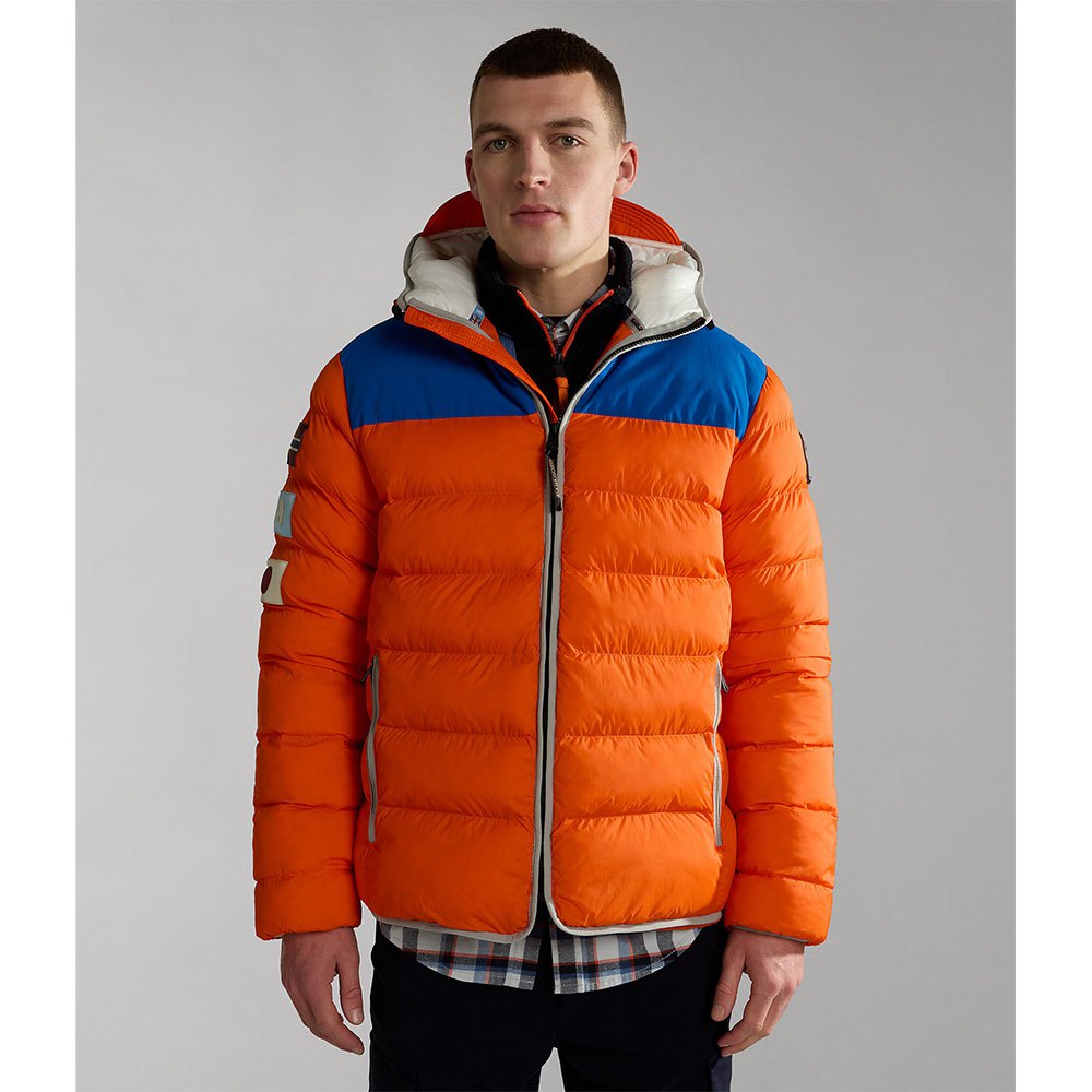 цена Куртка Napapijri A-Shackleton, оранжевый