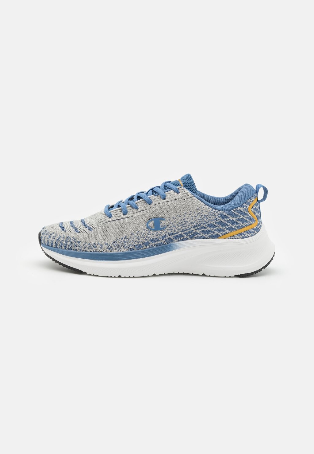 Кроссовки CLOUD I Champion, цвет grey/blue/yellow кроссовки adidas zg21 motion primegreen boa mid cut golf shoes grey pulse yellow blue цвет grey three pulse yellow victory blue