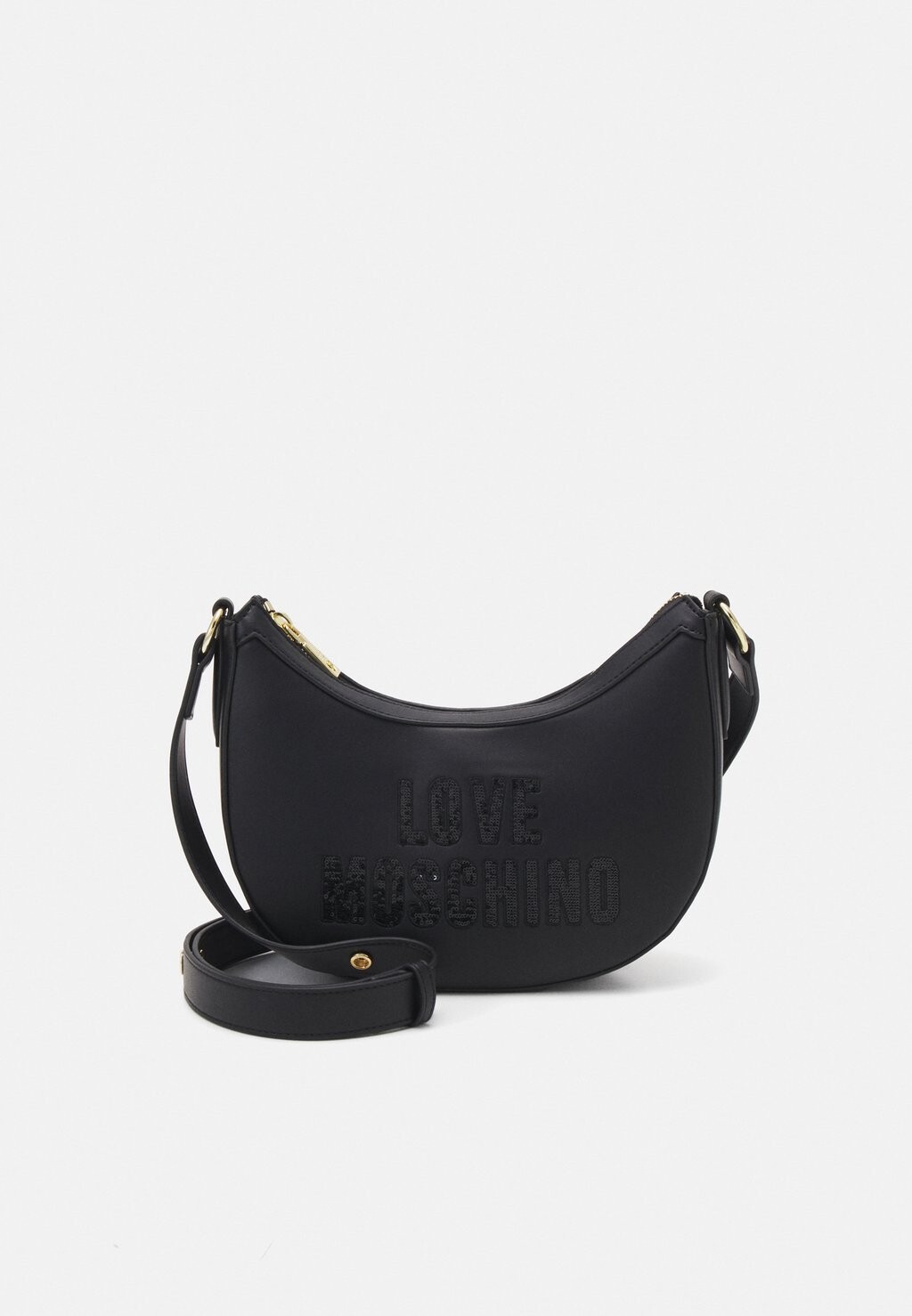 

Сумка через плечо SPARKLING LOGO Love Moschino, цвет nero