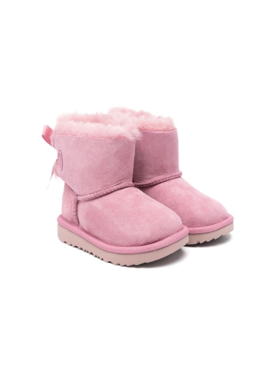 

UGG Kids Mini Bailey Bow II сапоги, розовый
