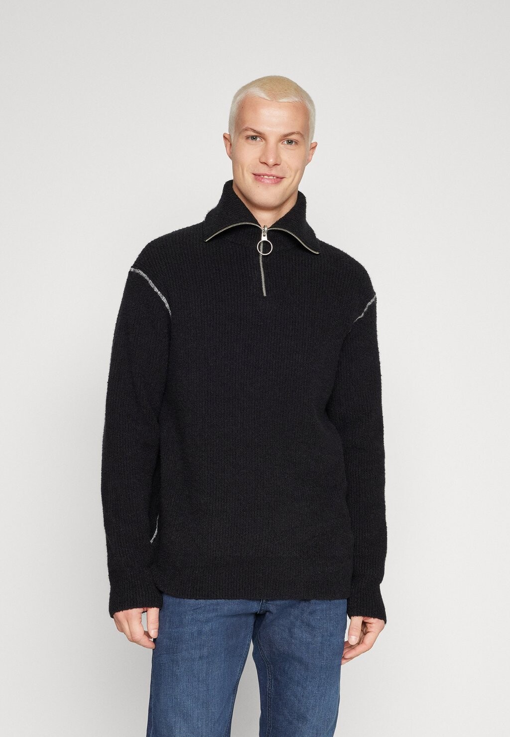 

Свитер AllSaints, черный