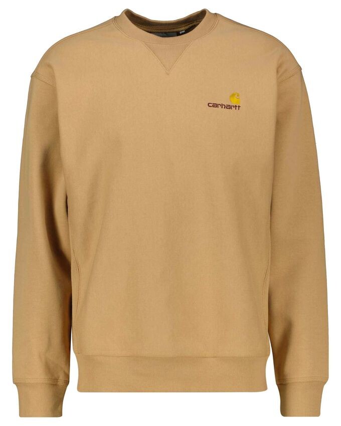

Толстовка с американским текстом Carhartt Wip, коричневый