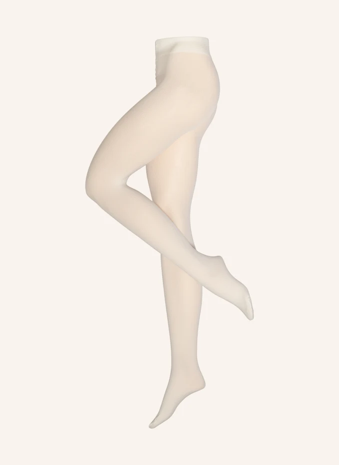 

Прозрачные колготки mary cotton rib Wolford, экрю