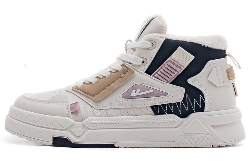 

Кроссовки WARRIOR Skateboarding Shoes Unisex High-top, розовый