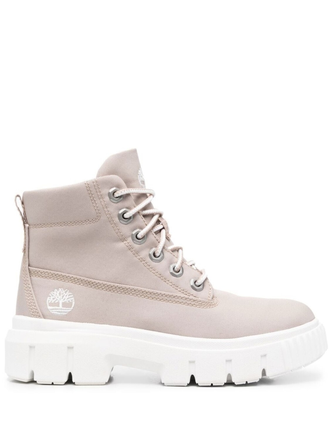 

Timberland ботинки с вышитым логотипом, серый