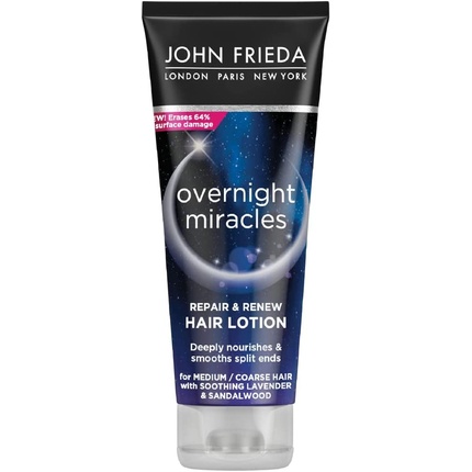 Несмываемый лосьон-маска для волос Overnight Miracles Repair & Renew 100 мл, John Frieda