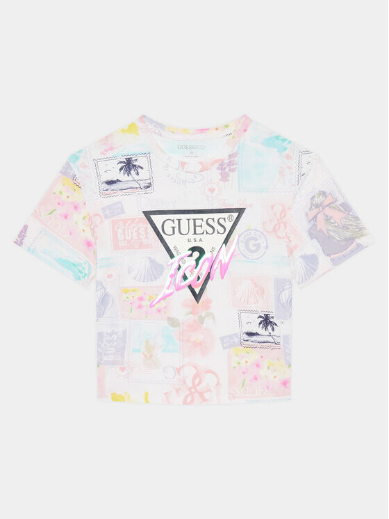 

Футболка стандартного кроя Guess, мультиколор