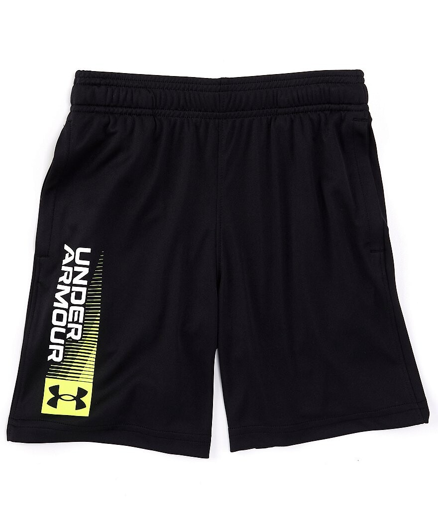 

Шорты Under Armour Big Boys 8–20 UA Tech с надписью, черный