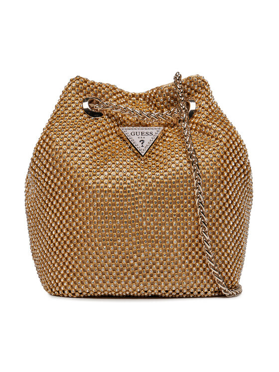 

Сумочка золотого цвета Guess, желтый
