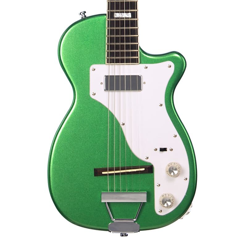 

Электрогитара Airline Guitars H44 STD - Metallic Green - Vintage Harmony style electric guitar - NEW!