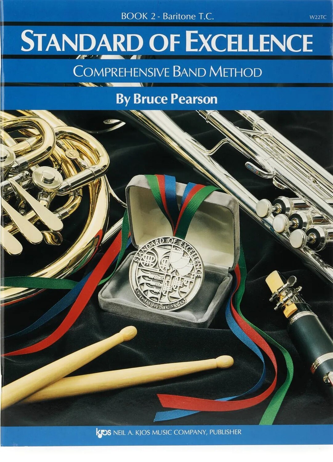 

Книга методов комплексного оркестра Kjos Standard of Excellence 2 - Баритон Т.К.