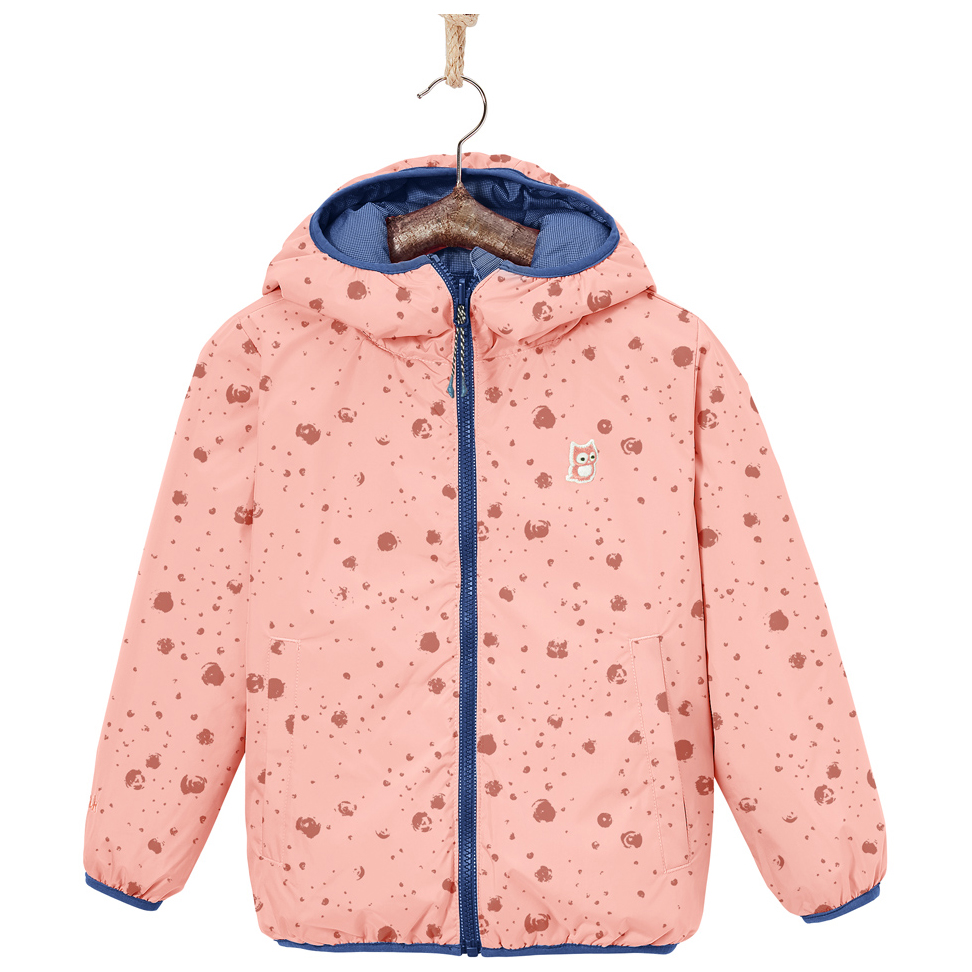 Куртка из синтетического волокна Namuk Kid's Glow Reversible Primaloft, цвет Sunset Rose/Bluebalu биофлисовая куртка avan galaxy для малышей namuk цвет teddy sunset rose