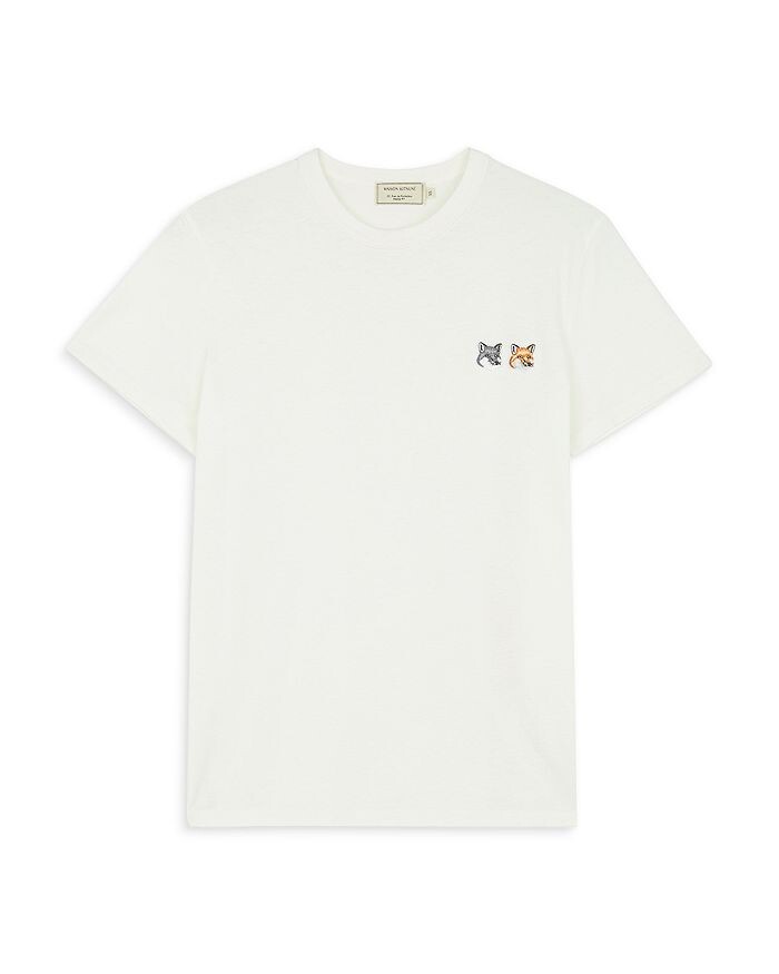 

Футболка с логотипом Double Fox Maison Kitsune