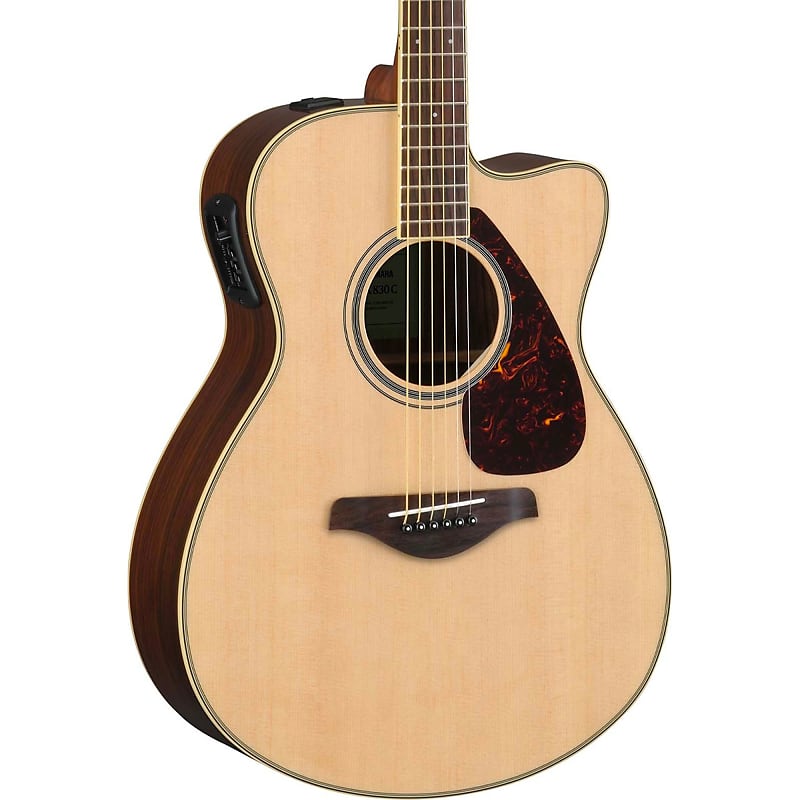 Акустическая гитара Yamaha FSX830C NT Concert Acoustic-Electric Natural акустическая гитара yamaha ll16m are mahogany nt natural