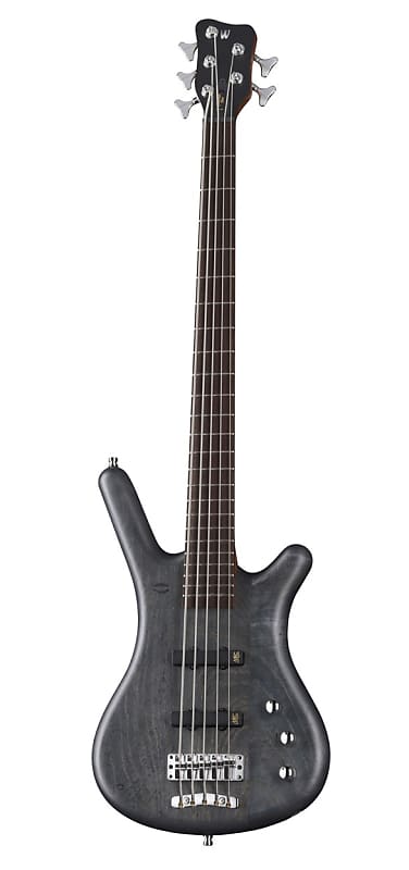 Басс гитара Warwick Pro Series Corvette Standard 5 String Bass Guitar - Nirvana Black Transparent Satin бас гитара alina pro jazzmaster motion