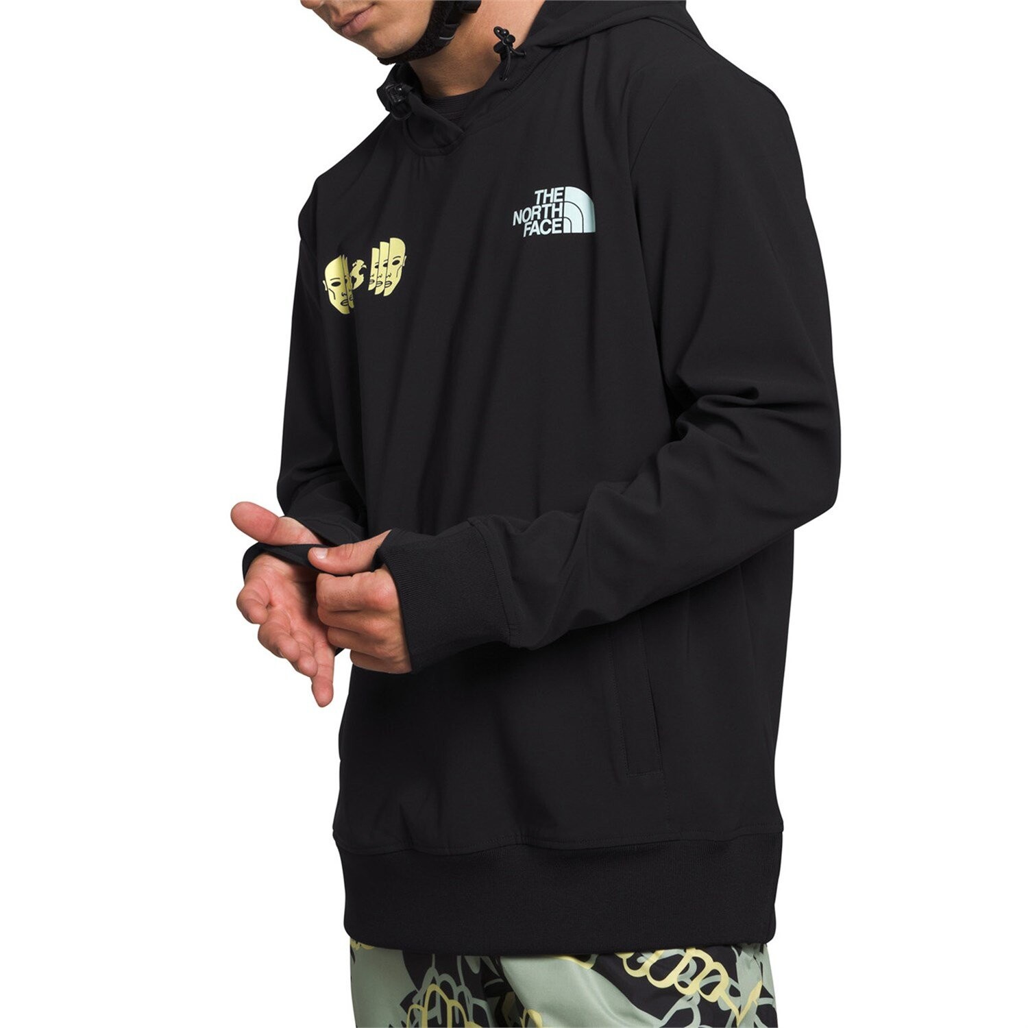 

Худи The North Face Tekno Logo, цвет TNF Black/Sun Sprite