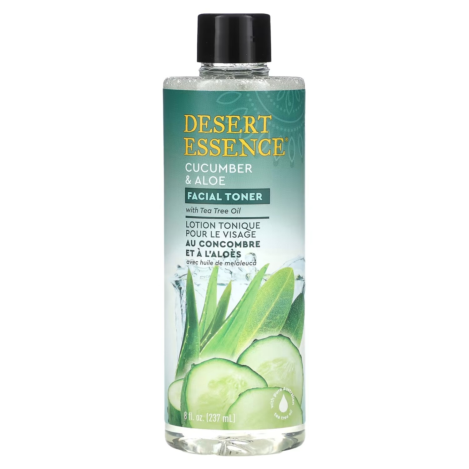

Тоник Desert Essence Cucumber & Aloe для лица, 237 мл