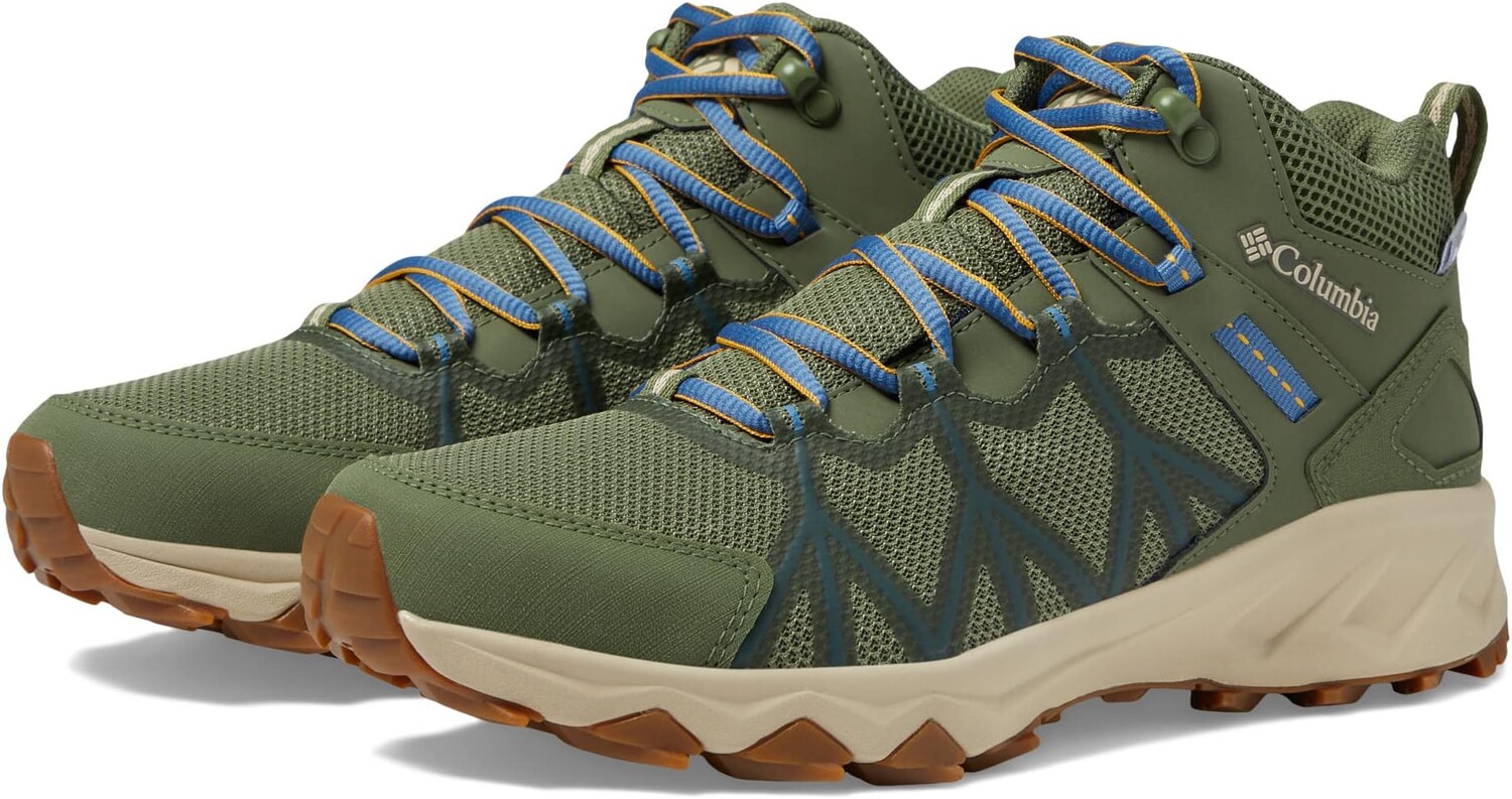 

Походная обувь Peakfreak II Mid Outdry Columbia, цвет Mosstone/Blue Dusk