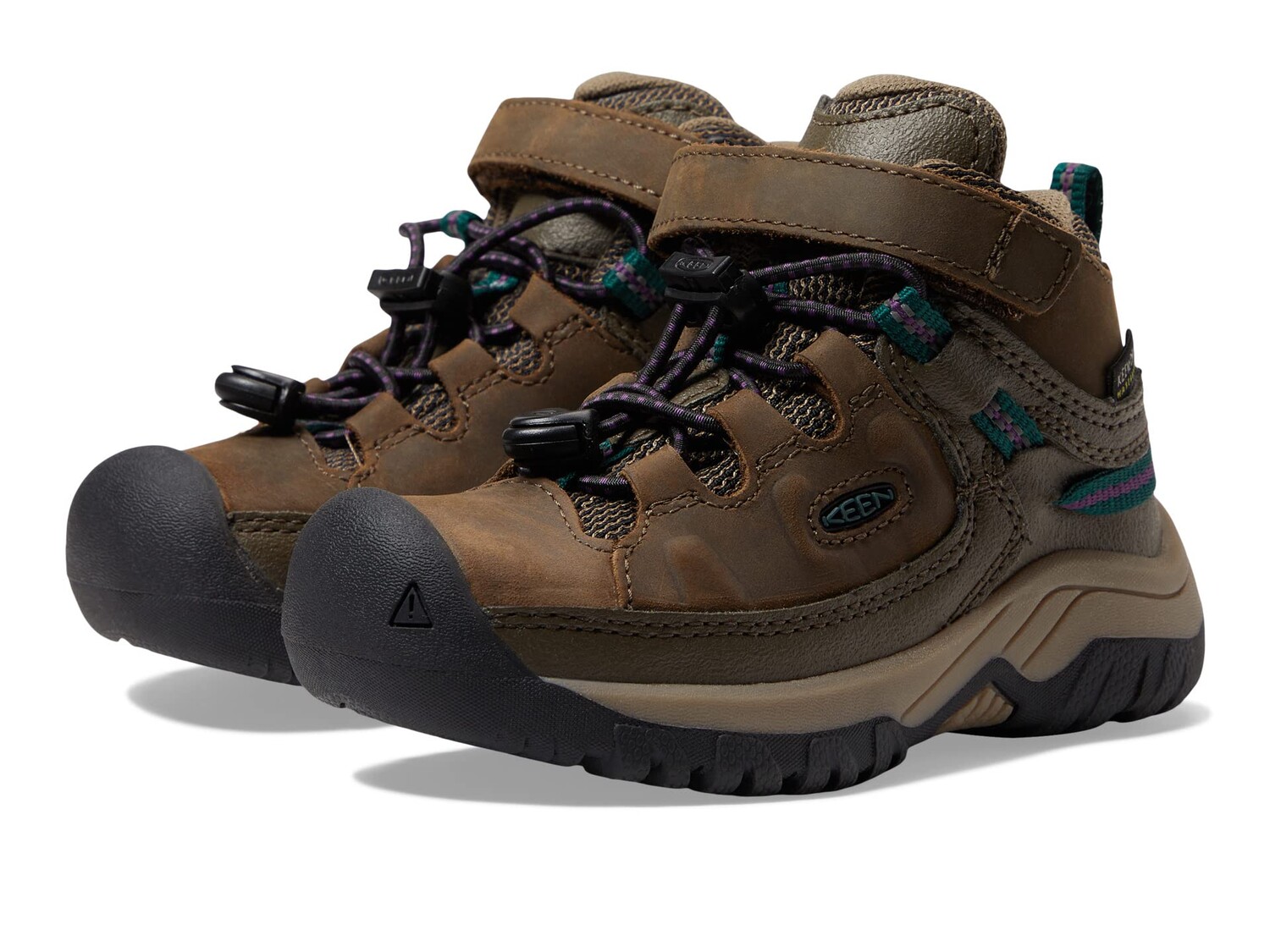 

Треккинговая обувь KEEN Kids Targhee Mid Waterproof (Toddler/Little Kid)