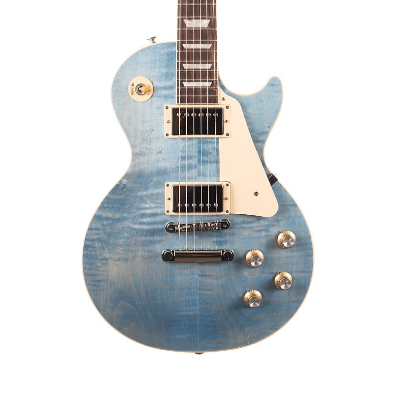 

Электрогитара Gibson Les Paul Standard 60s Figured Top - Ocean Blue