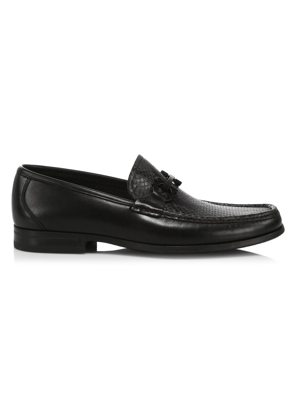 

Кожаные лоферы Grandioso Gancini FERRAGAMO, неро