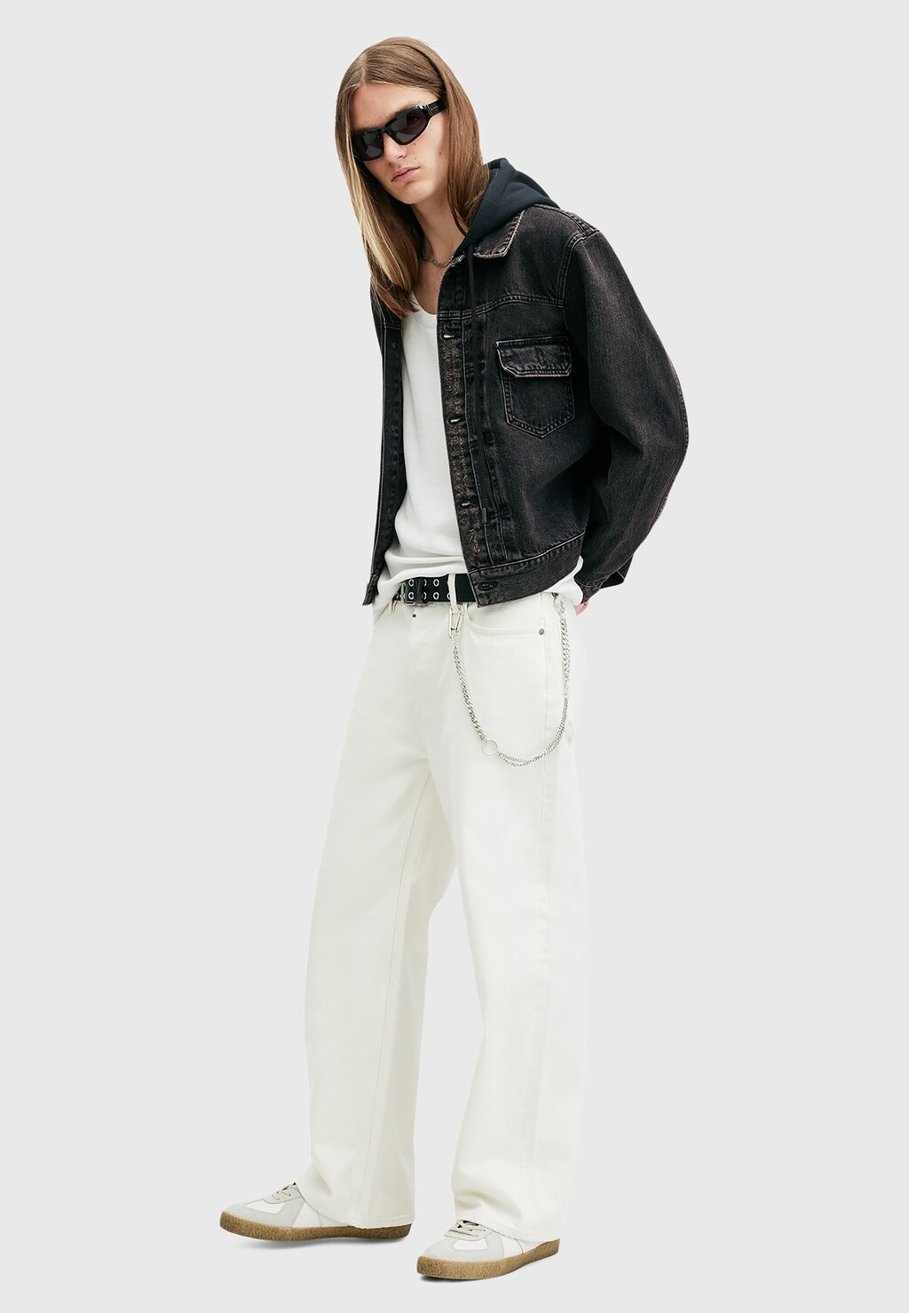 

Джинсовая куртка SPIRIT AllSaints, черный