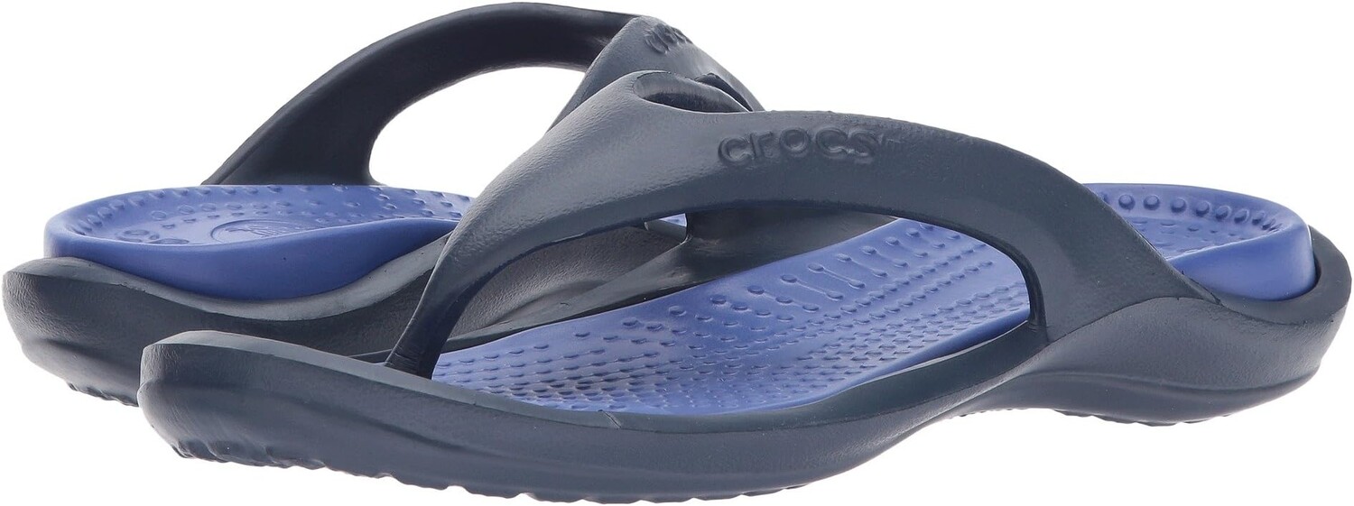 

Шлепанцы Athens Crocs, цвет Navy/Cerulean Blue