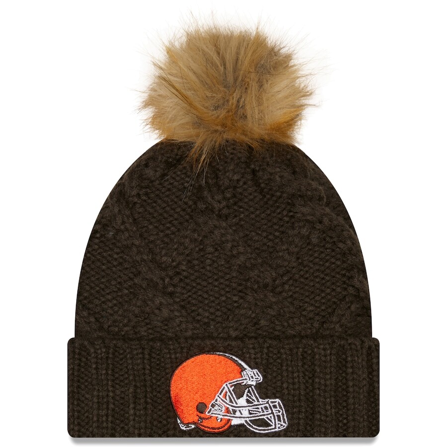 

Шапка New Era Cleveland Browns, коричневый