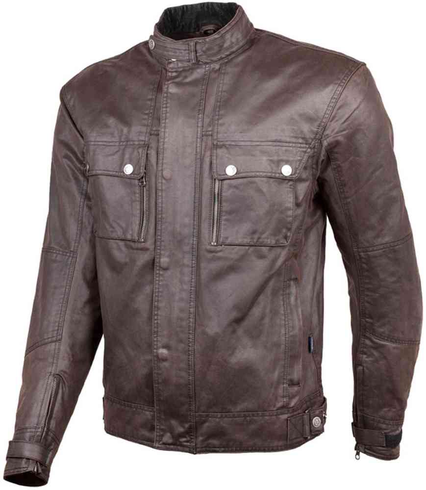 Мотоциклетная вощеная куртка GMS Austin Evo gms, коричневый